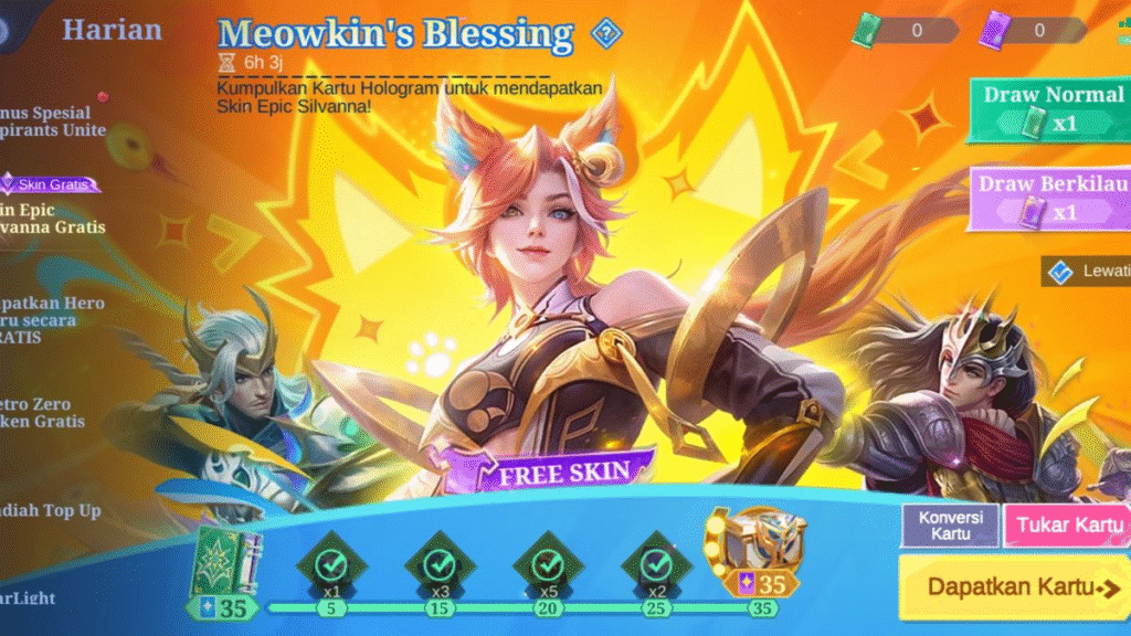5 Skin MLBB limited edition paling bikin ngiler