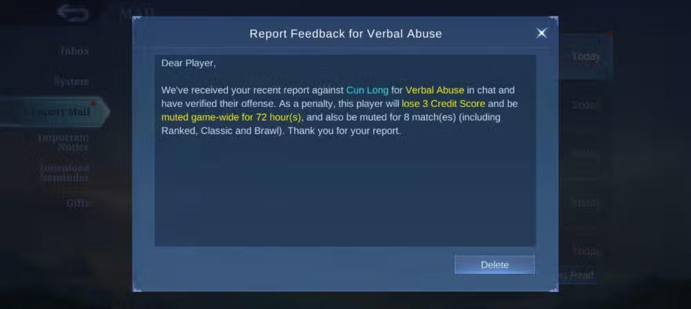 Kebiasaan Buruk Player Mobile Legend yang Bikin Kena Ban Permanent!