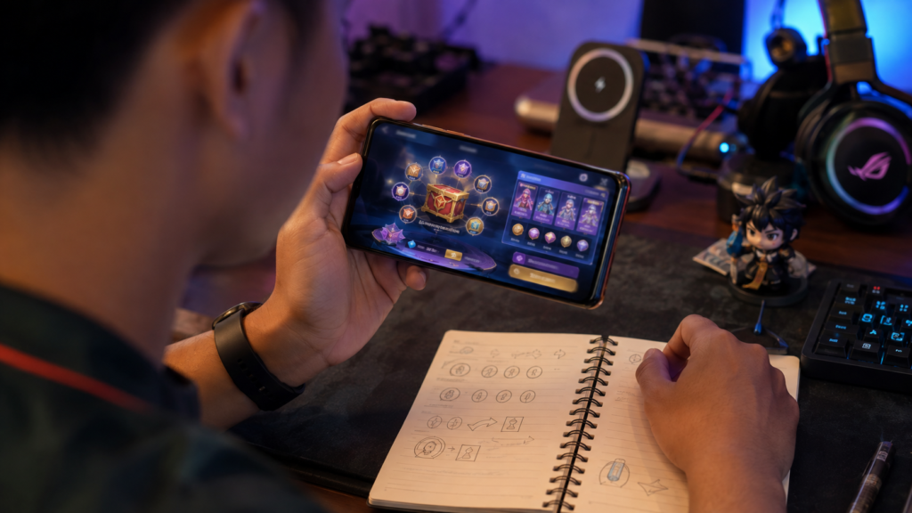 Cara mendapatkan skin Jujutsu Kaisen melalui draw MLBB