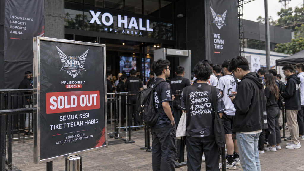 RRQ Kontra AE Sold Out di MPL ID Season 18 Hari Ini